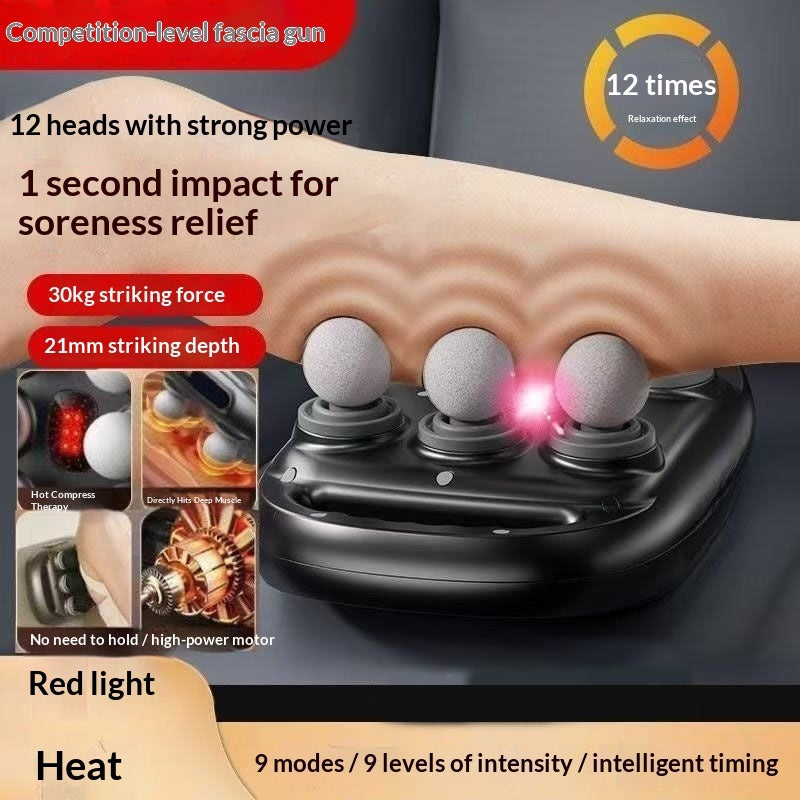 Professional 16-Head Cervical Lumbar And Back Muscle Relaxation Massager