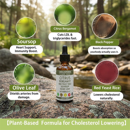 Red Yeast Rice Cholesterol Cleans Drops Body Care Serum