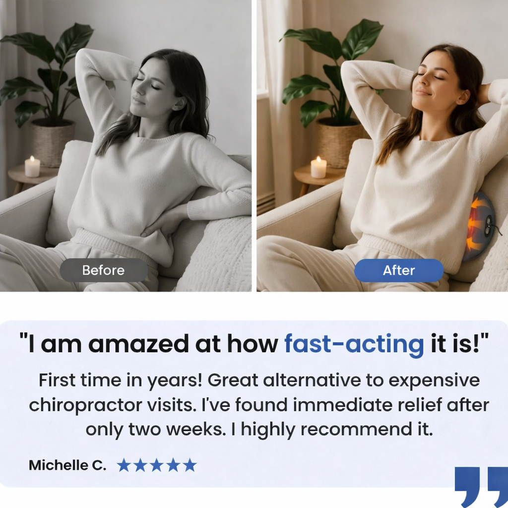 Pandora™ SpineEase Back Pain Relief Massager