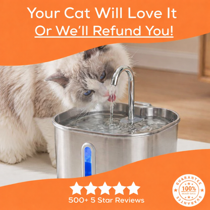 Pandora™ Stainless Steel Cat Fountain