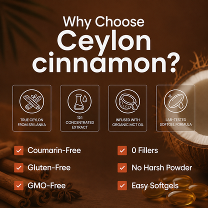Ceylon Cinnamon 7200mg with MCT oil