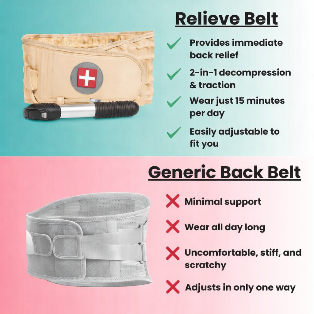 Inflatable Waist Relieve Belt