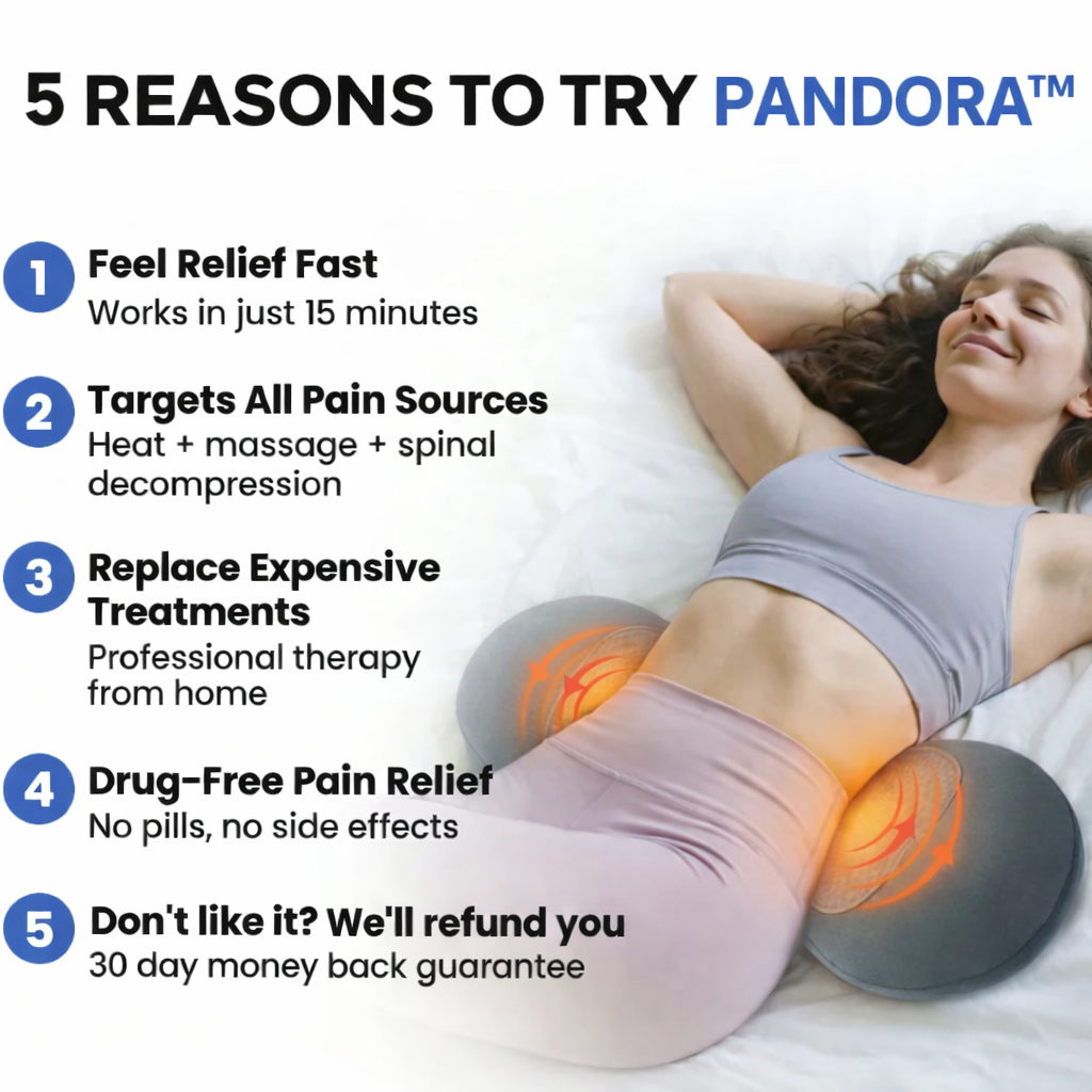 Pandora™ SpineEase Back Pain Relief Massager