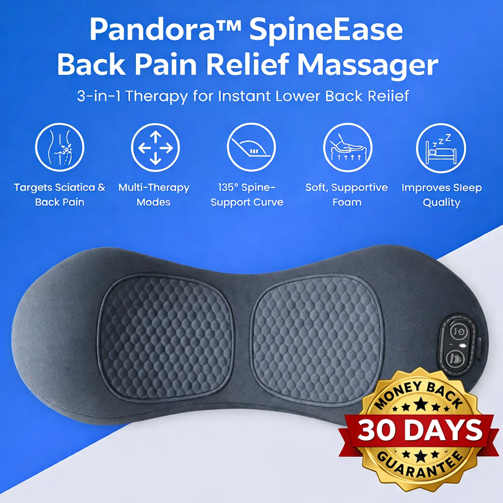 Pandora™ SpineEase Back Pain Relief Massager