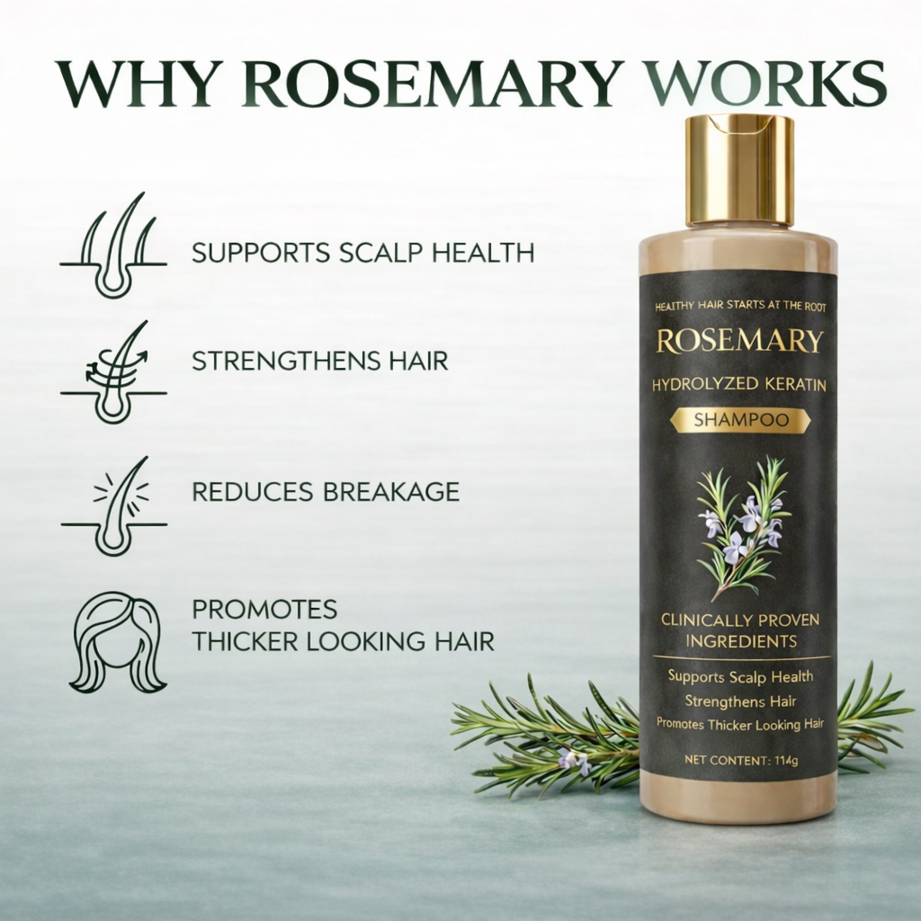 Rosemary Hydrolyzed Keratin Shampoo