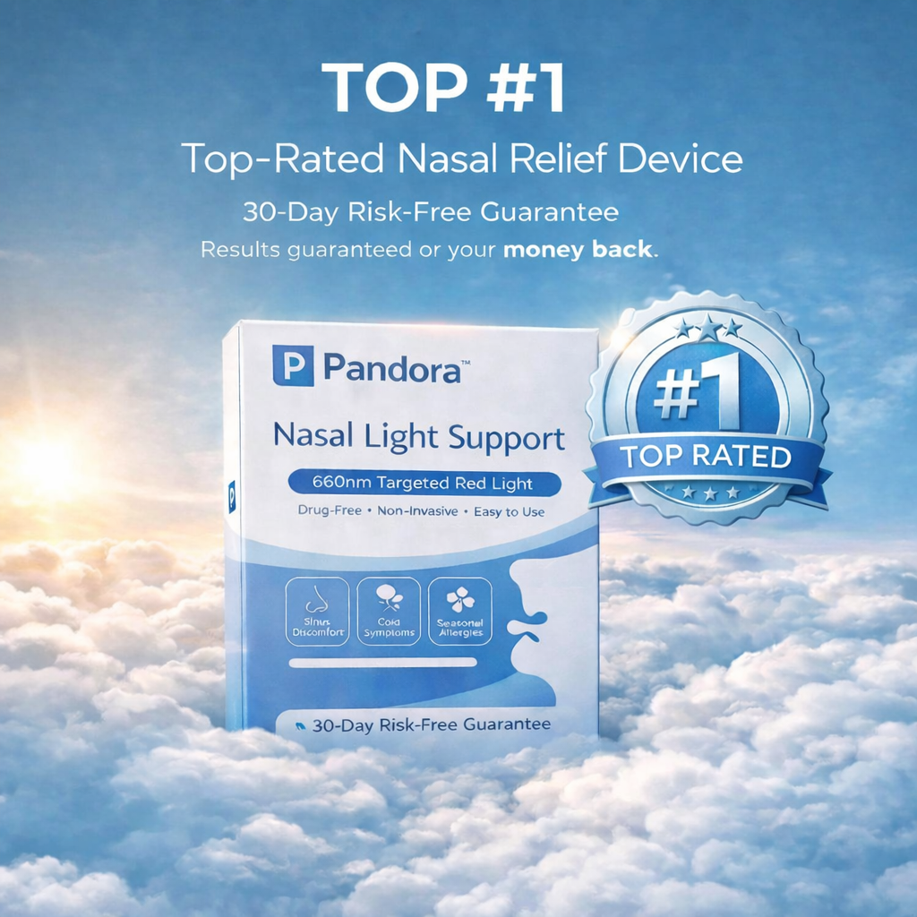 Pandora™ Red Light Sinus Relief Device