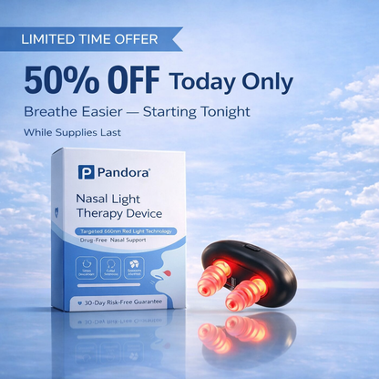 Pandora™ Red Light Sinus Relief Device