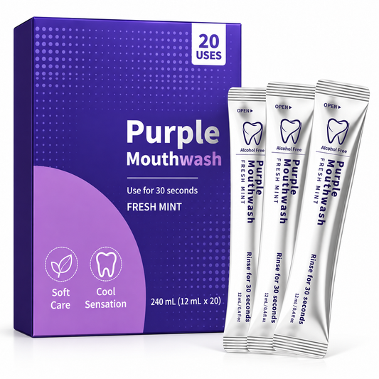 Purple Striped MouthwashMint