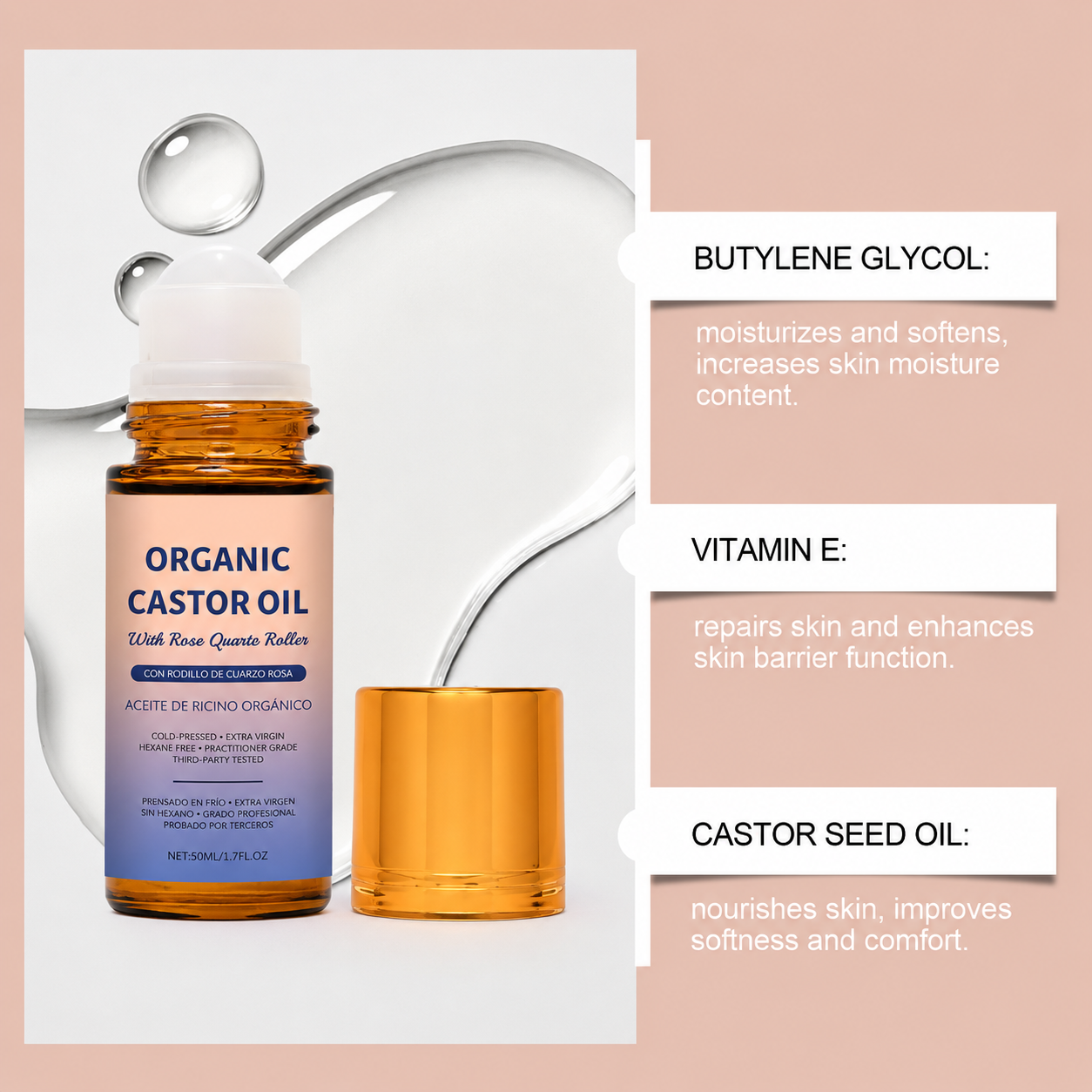 Pandora™ Organic Castor Oil Roll-On