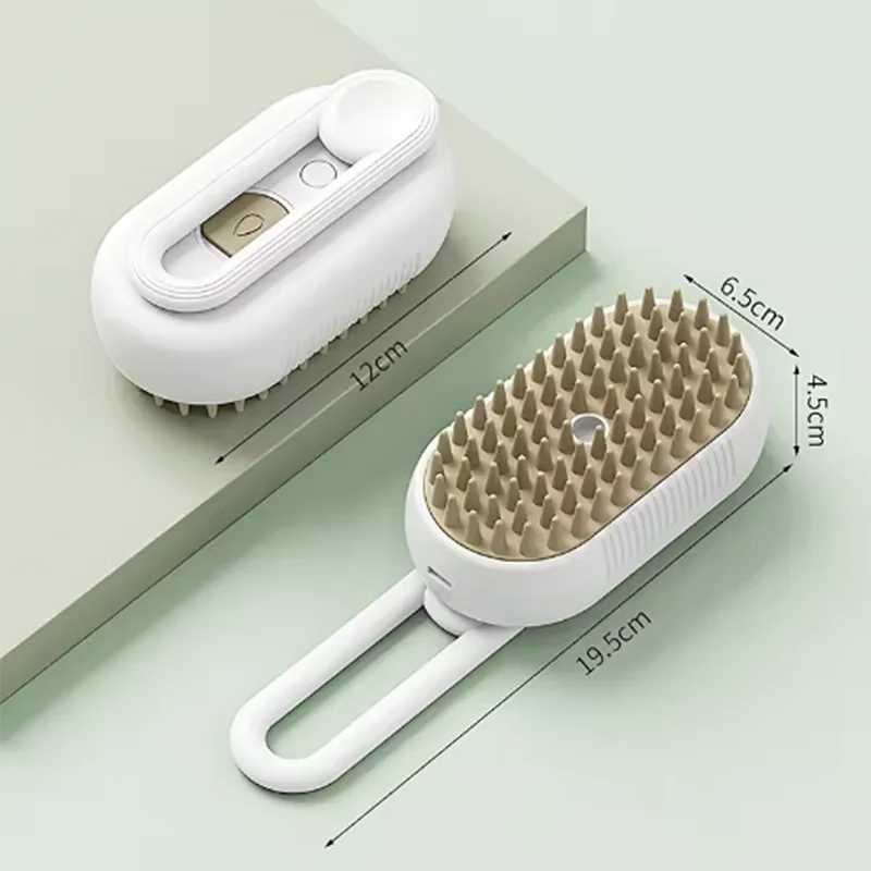 Pets Massage Steam Spray Brush Comb (Cats And Dogs)