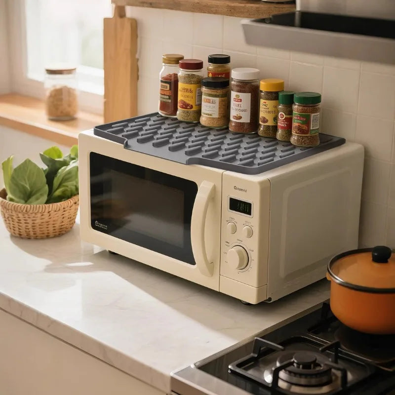 Sloped Silicone Draining Mat – Heat-Proof & Non-Slip