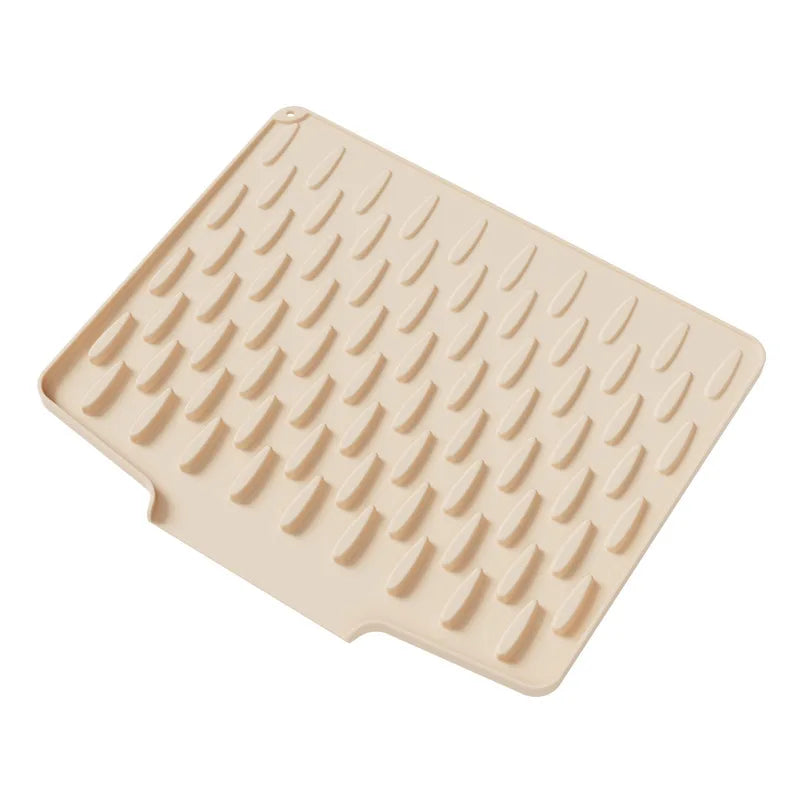 Sloped Silicone Draining Mat – Heat-Proof & Non-Slip
