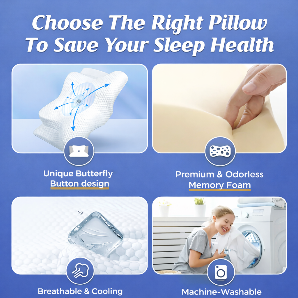 Memory Foam Neck Pillow