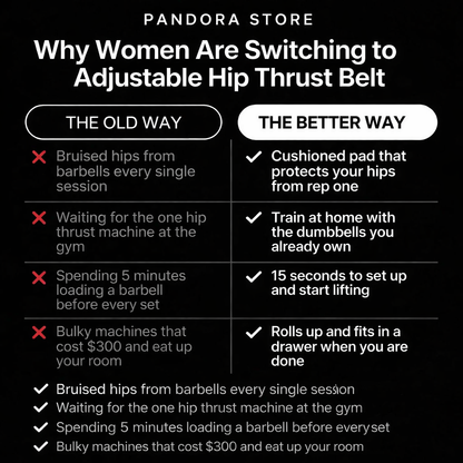 Pandora™ Adjustable Hip Thrust Belt